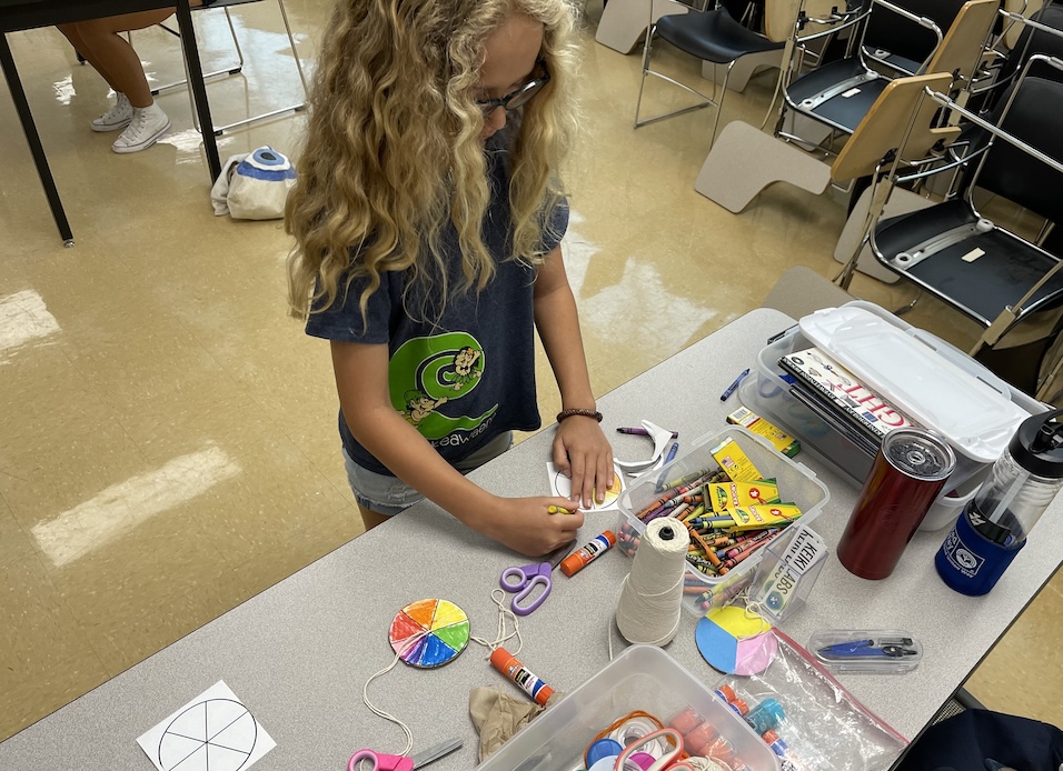 Spinning Colors and Scientific Wonders at the Elementary Science Olympiad