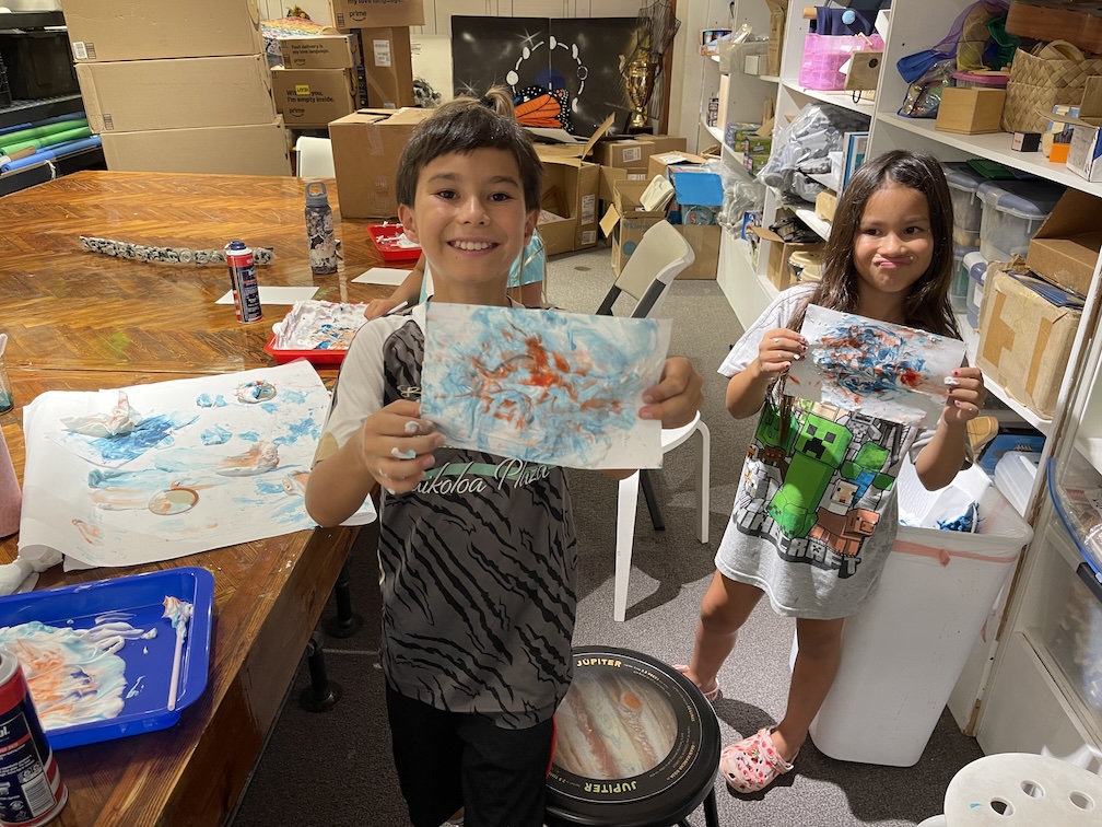 Shaving Foam Artists