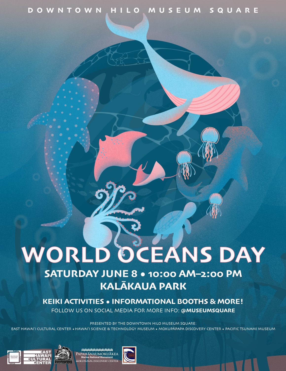 Celebrating World Ocean Day at Mokupāpapa Discovery Center